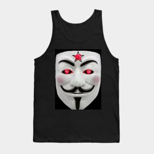 Guy Fawkes Illuminati Tank Top